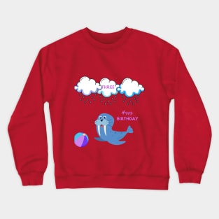 Third Birthday Crewneck Sweatshirt